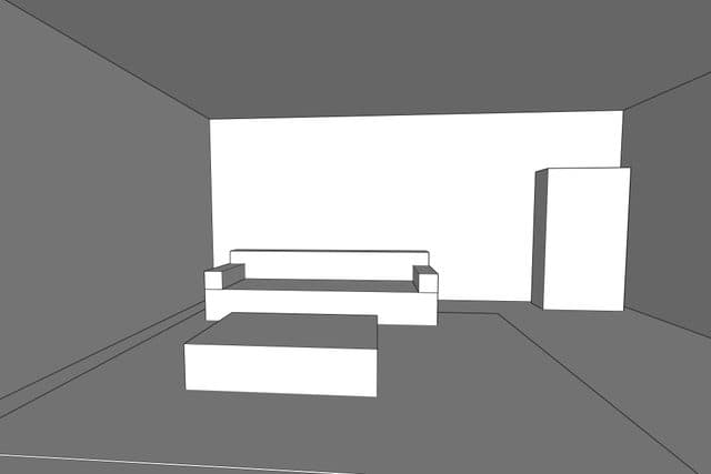 Living room — interior preset — Before