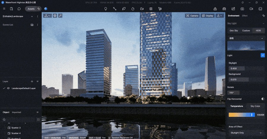 Trường hợp preview thỉnh thoảng bị kẹt hoặc rung khi bật Frame Generation