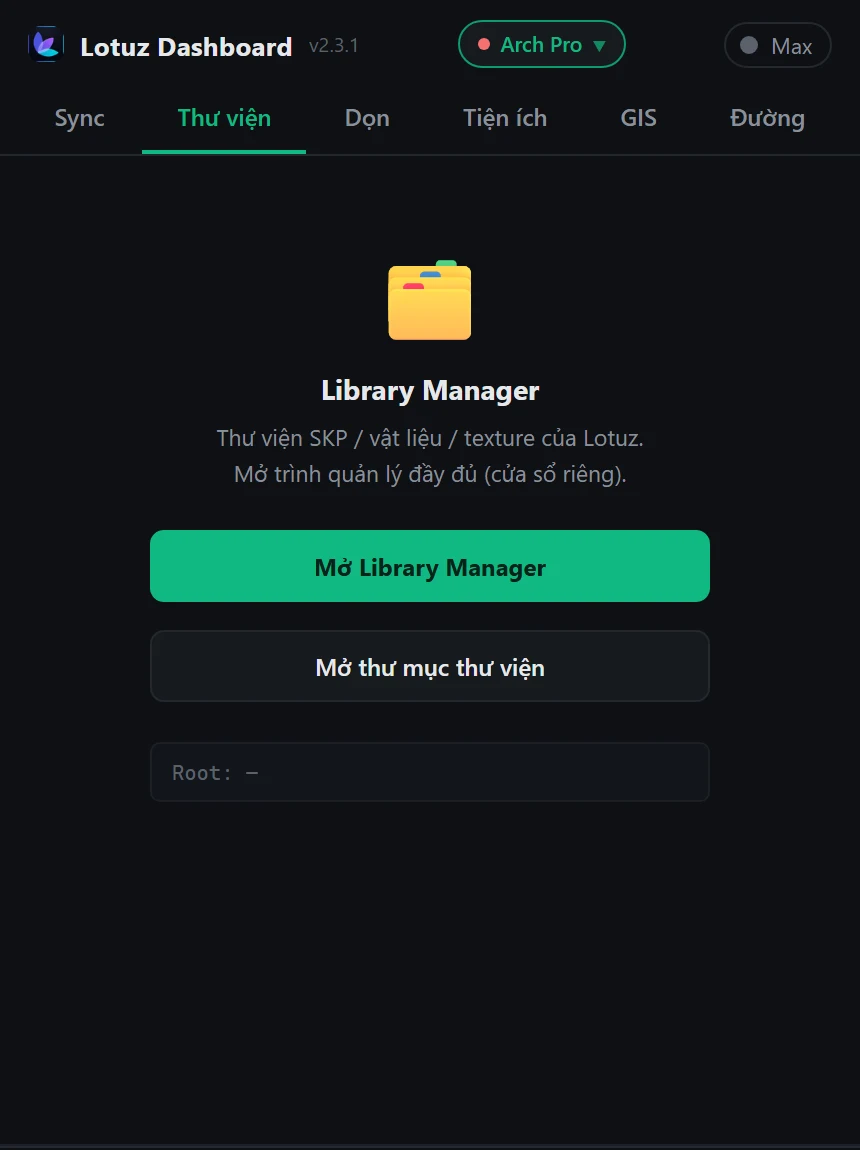 Library — the second free tool in the same window